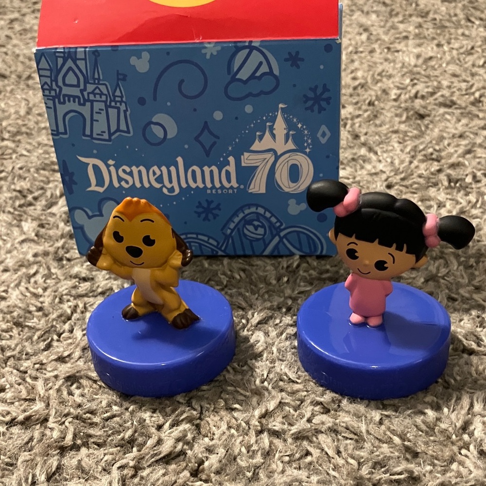 NEW McDonald’s Disneyland 70 2025 Collector’s Happy Meal Toys Timon and Boo